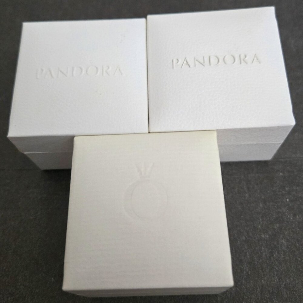 Set of 3 Pandora Charm Boxes